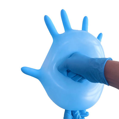 Guanti sterili chirurgici del nitrile nessun lattice nessun guanti sterili eliminabili della polvere