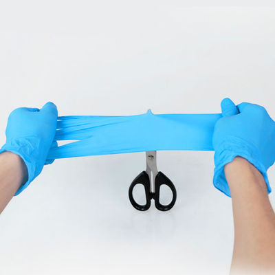 I guanti chirurgici del nitrile sterile della protezione delle mani impermeabilizzano i guanti del nitrile della prova di puntura