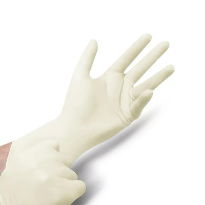 I guanti in polvere medici del lattice spolverizzano il guanto libero dell'esame del lattice per dentario