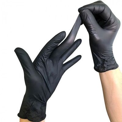 Resistenza della corrosione eliminabile dei guanti di miscela del nitrile del vinile di XS-XL
