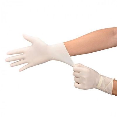 Guanti medici eliminabili liberi del lattice della polvere di 12X24CM con tutta la certificazione