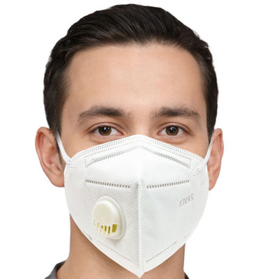 Maschera di protezione protettiva eliminabile degli adulti 5Ply KN95 con la singola valvola