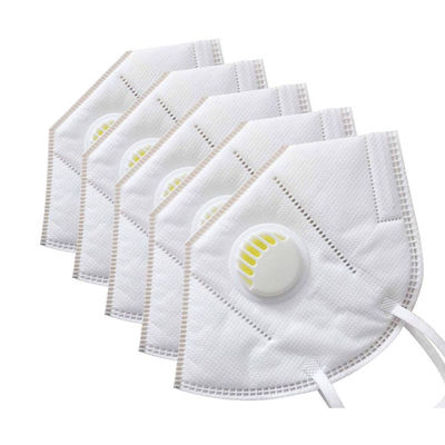 Maschera di protezione protettiva eliminabile degli adulti 5Ply KN95 con la singola valvola