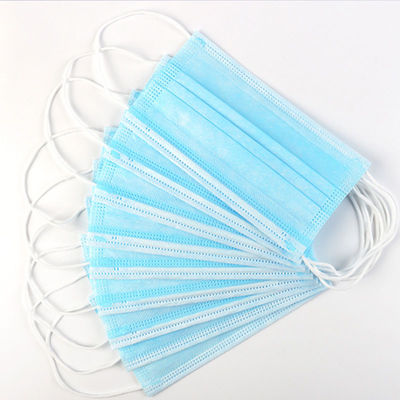 maschera di protezione non tessuta eliminabile blu della maschera di protezione di strati Ffp2