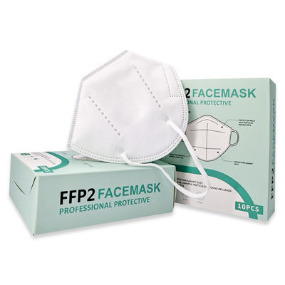Pacchetto della maschera di crepuscolo diplomato CE della maschera di protezione del respiratore FFP2 individualmente
