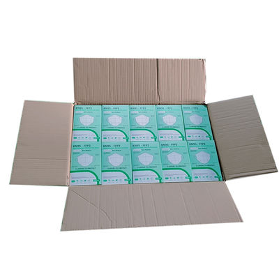 Pacchetto della maschera di crepuscolo diplomato CE della maschera di protezione del respiratore FFP2 individualmente