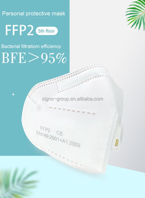 Pacchetto della maschera di crepuscolo diplomato CE della maschera di protezione del respiratore FFP2 individualmente