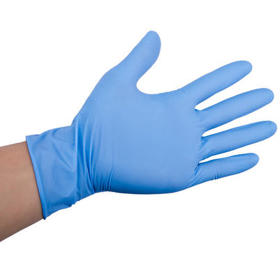 Signo 8 guanti del nitrile di resistenza En374 di Mil Nitrile Mechanics Gloves Tensile