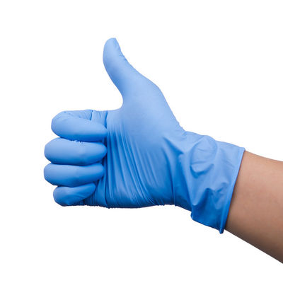 Signo 8 guanti del nitrile di resistenza En374 di Mil Nitrile Mechanics Gloves Tensile