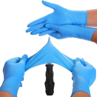 I guanti eliminabili del nitrile dei meccanici del CE 240mm di iso ammassano protettivo chimico