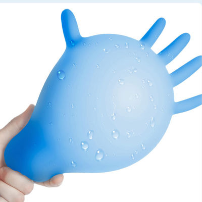 Prova S m. L resistenza medica blu di puntura dell'alcali dei guanti del nitrile di XL