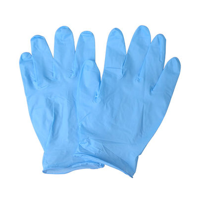Guanti liberi del nitrile della polvere eliminabile industriale della classe I GB4806 medi