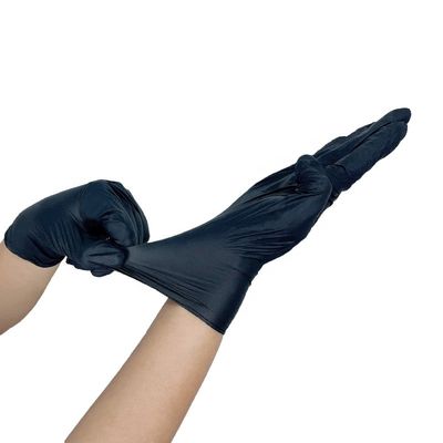 Anticorrosivo 5 guanti sterili di Xl ospedale/di Mil Black Nitrile Gloves