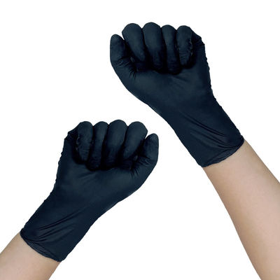 Anticorrosivo 5 guanti sterili di Xl ospedale/di Mil Black Nitrile Gloves