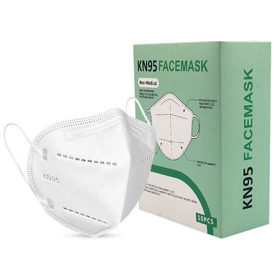 Valvola protettiva eliminabile 5 Plys della maschera di protezione KN95 singola non tessuto