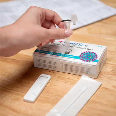 15 corredo rapido di Kit Nasal Specimen Nasopharyngeal Test della prova di Covid 19 di minuti