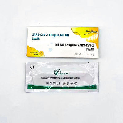 SARS-CoV-2 corredo sterile della prova del tampone dell'antigene IVD Kit Oropharyngeal Swab Rapid Antigen