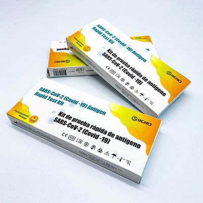 Sistema diagnostico rapido di Kit Nasal Swab Signo IVD della prova dell'antigene di auto dell'espettorato della saliva