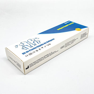 Prova rapida di Kit Antigen For Home Self della prova di SAR Cov 2 nasali dell'espettorato della saliva