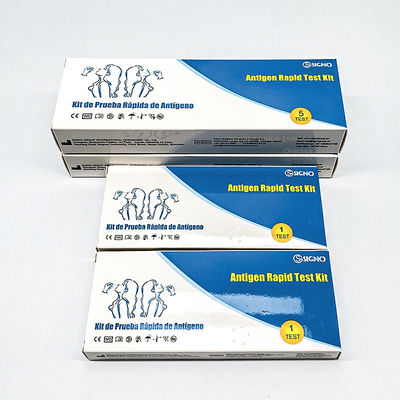 Prova rapida Kit Disposable Colloidal Gold Method di SAR Cov 2 dell'antigene del tampone