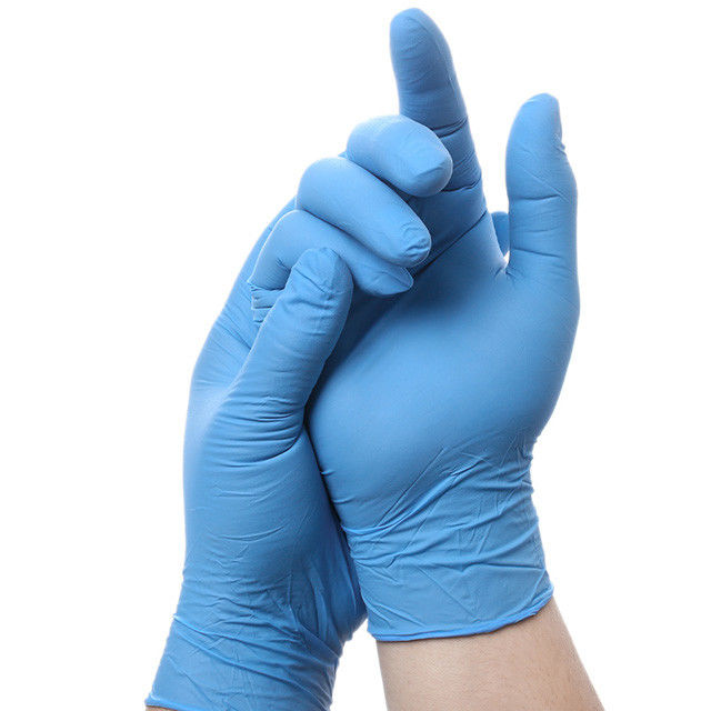 Guanti S m. L XL del nitrile guanti/En455 di sicurezza del nitrile di 12X24CM