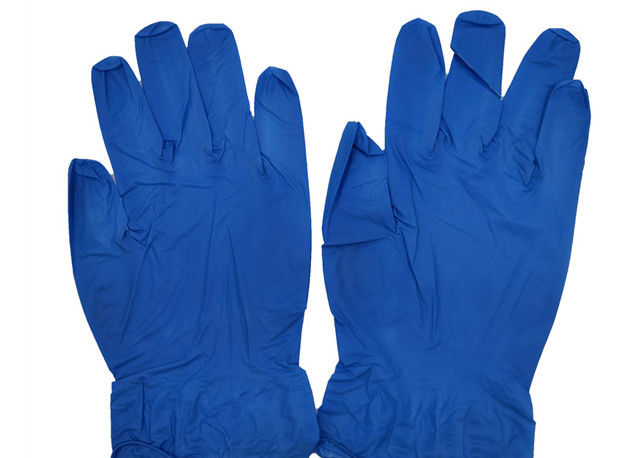 Guanti di sicurezza del nitrile di EN455 EN374/guanti eliminabili del vinile del nitrile