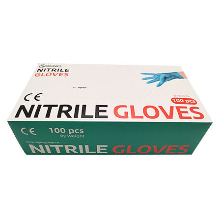 I guanti eliminabili medici del nitrile di ISO13485 ISO14001 il Xl Xxl spolverizzano liberamente