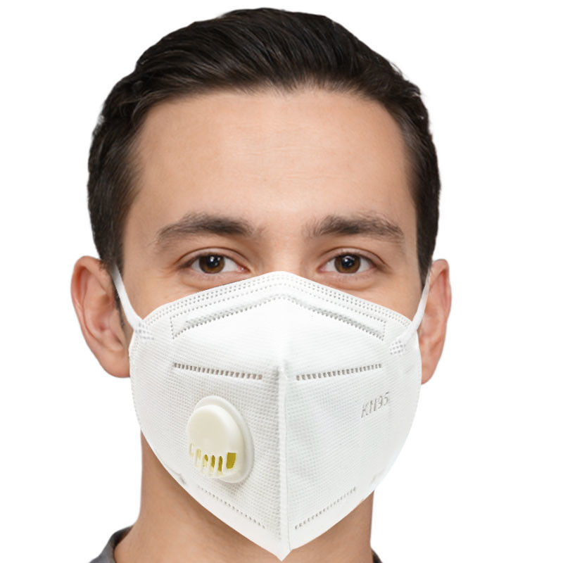 Maschera di protezione protettiva eliminabile degli adulti 5Ply KN95 con la singola valvola