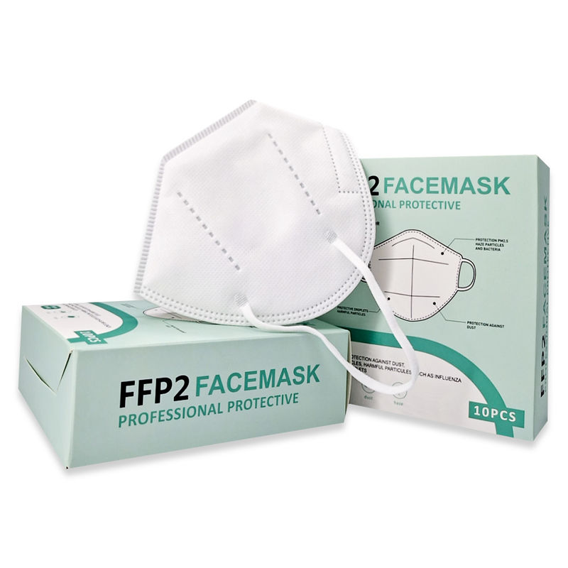 Pacchetto della maschera di crepuscolo diplomato CE della maschera di protezione del respiratore FFP2 individualmente