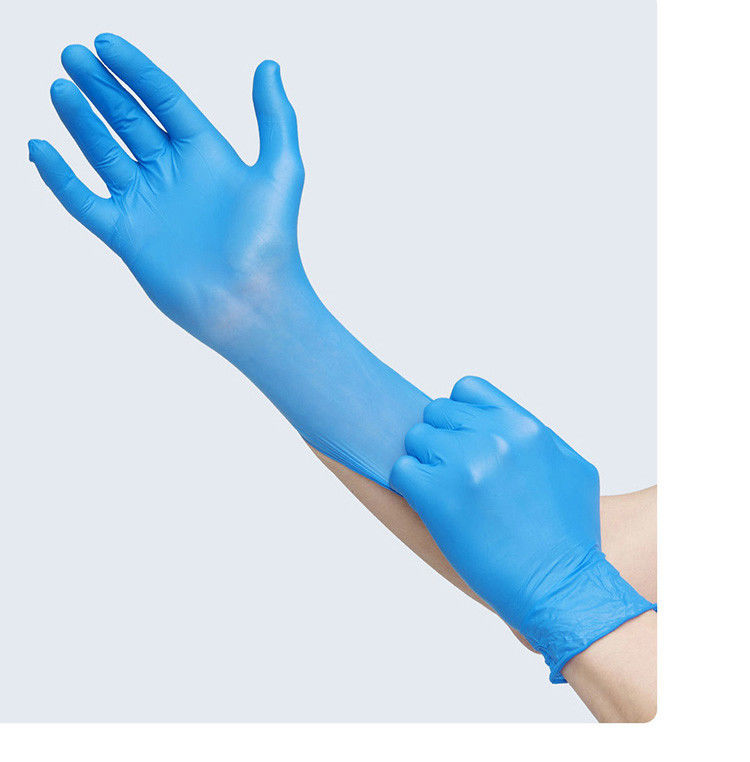 Il blu 6 Mil Xl Nitrile Gloves/510k della famiglia ha certificato i guanti del nitrile