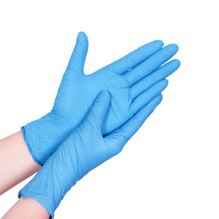 Strappo medio dei guanti eliminabili puri del nitrile di FDA 510K resistente