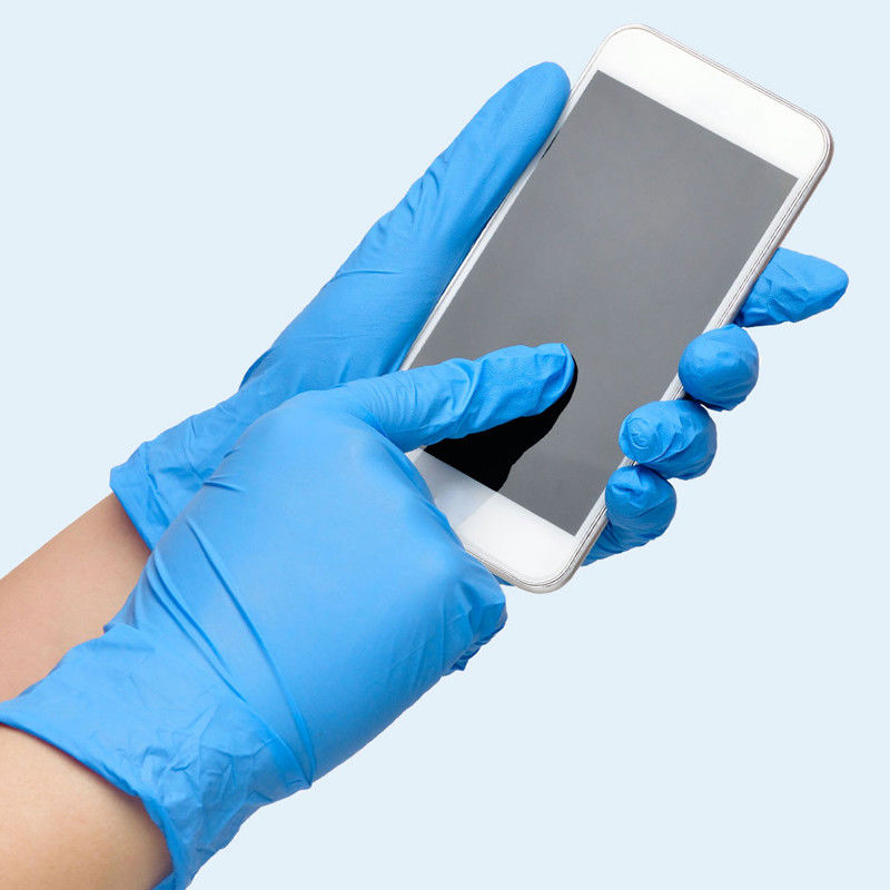 Guanti medici eliminabili dei guanti chirurgici della mano del nitrile di Tearproof ASTM D6319
