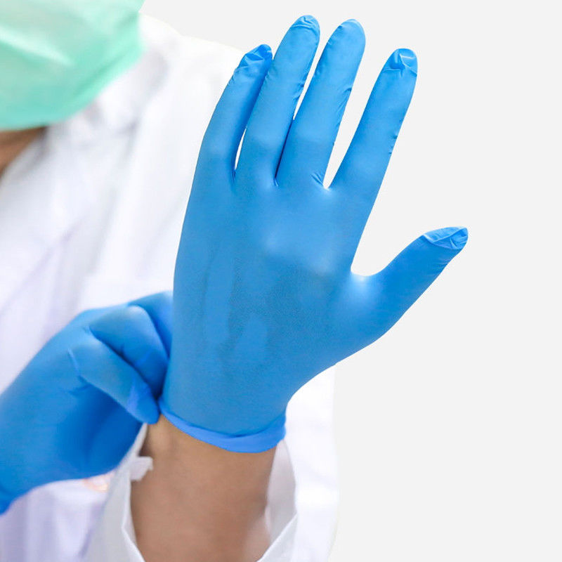 I guanti medici eliminabili del nitrile di Signo spolverizzano liberamente la lunghezza di 240MM