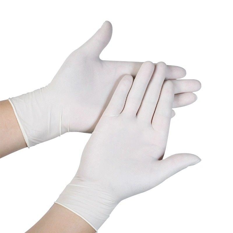 Anti grandi guanti in polvere del lattice di slittamento 510K per pulizia del bagno