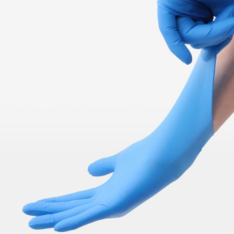 S - certificazione dei guanti ISO9001 di miscela del nitrile del vinile dell'esame di XL