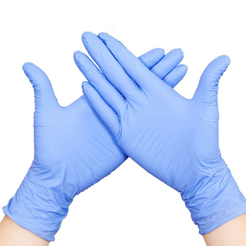 Resistente agli'acidi dei guanti di miscela del nitrile del vinile di protezione della mano di SIGNO