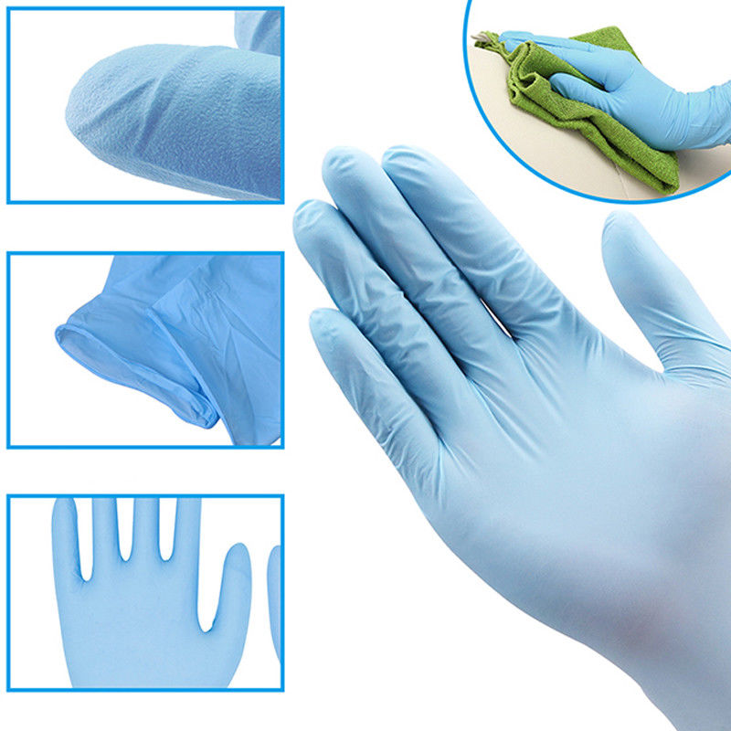 Certificazione dei guanti EN455 di miscela del nitrile del vinile