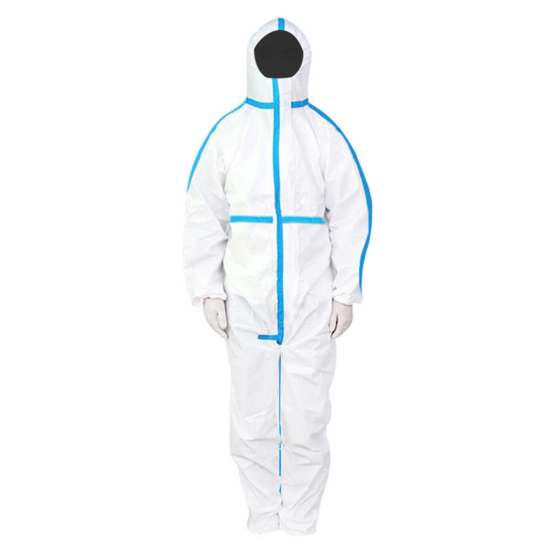 Tute protettive eliminabili chimiche non tessute m. L XL 2XL 3XL 4XL del PPE