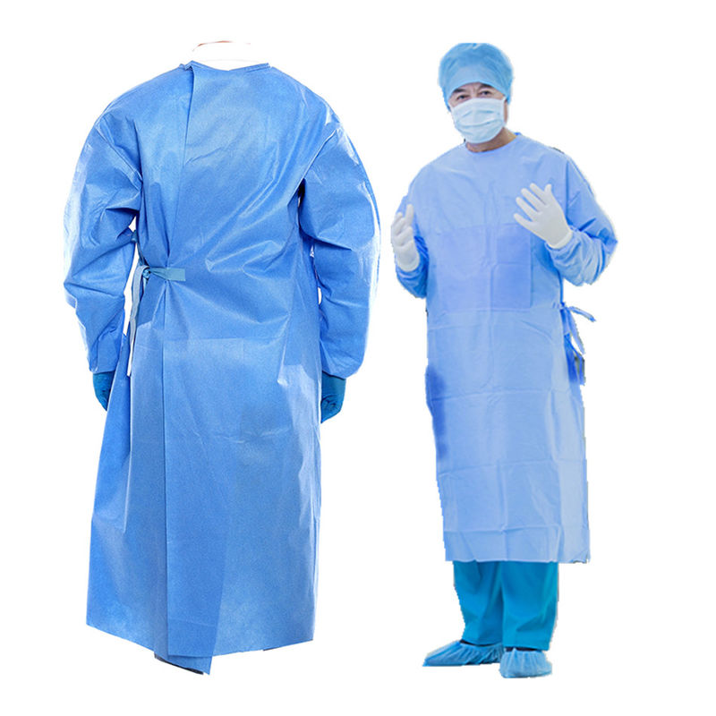 Abito medico sterile personalizzabile di protezione dell'abito chirurgico di ISO9001 pp