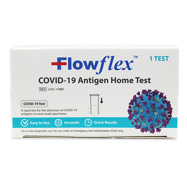 Certificazione rapida di Flowflex UE del iHealth del corredo della prova dell'antigene dell'antigene diagnostico rapido di PCR
