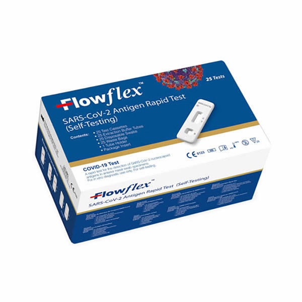 Corredo rapido TGA di prova di auto di Flowflex SARS-CoV-2 della prova di Covid 19 nasali dell'esemplare