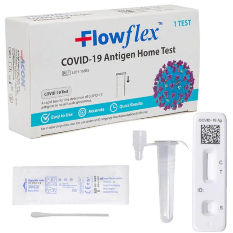 Corredo di Kit Nasal Specimen Nasopharyngeal Test della prova della casa di FDA Flowflex
